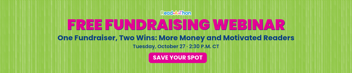 Fall 2026 Fundraising Webinar — register now