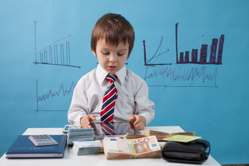 Little Accountant With Graphs